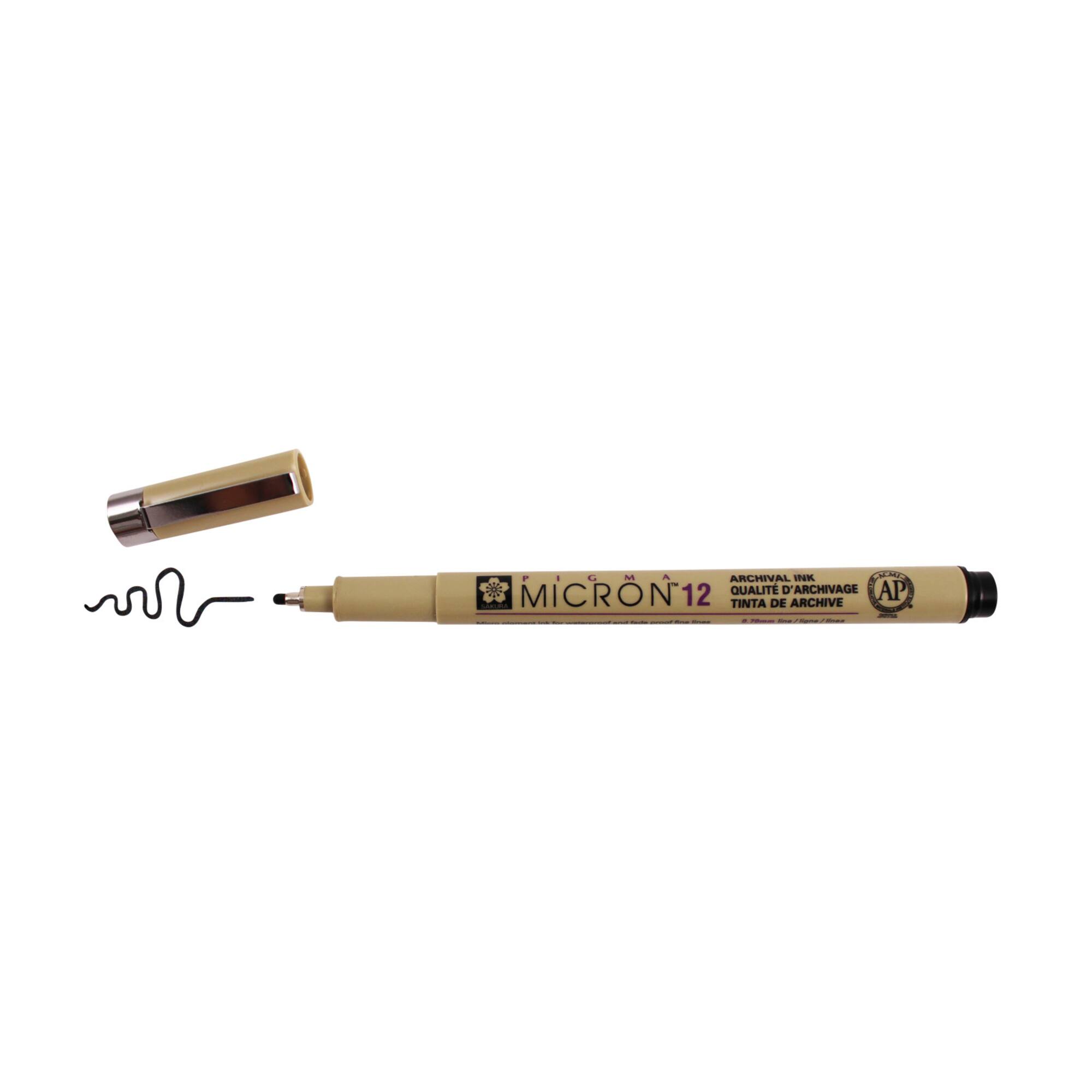 Pigma® Micron™ 12 Black Ink Pen